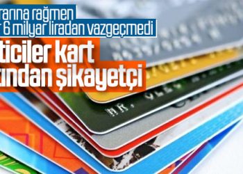 Kart aidatlarını tüketici ödemeye devam ediyor